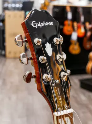 Epiphone - Hummingbird Studio Acoustic/Electric - Faded Cherry 2